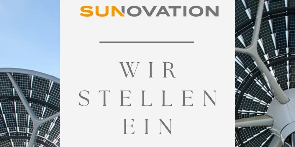 Stellenanzeigen Photovoltaik_SUNOVATION