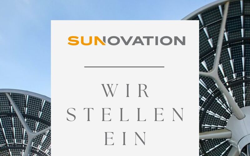 Stellenanzeigen Photovoltaik_SUNOVATION